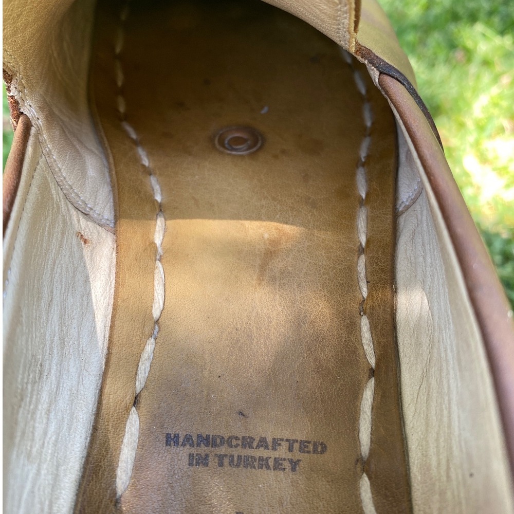 Earthing Harmony Grounding Shoes Brown Leather Handcrafted Womens Size 9 - Picture 8 of 9